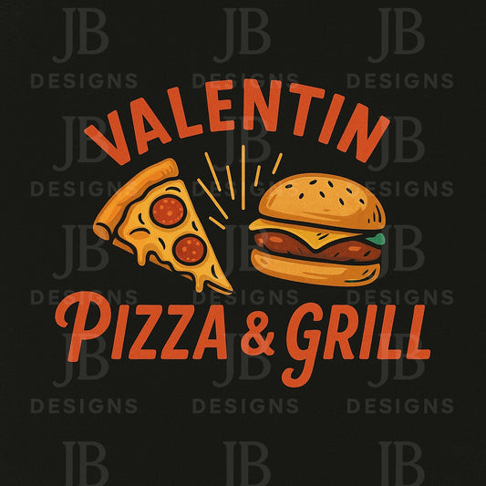 Logo for a local restaurant.